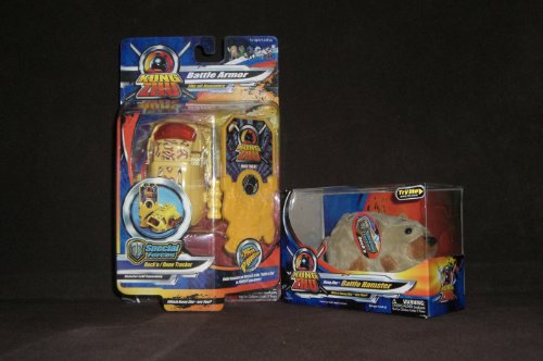 41DCaRufmML Kung Zhu Special Forces Zhu Zhu Pets Hamster and Battle Armor Combo Set   ROCKO and DUNE TRACKER