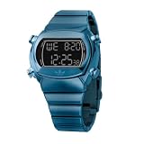 Adidas #ADH1845 Candy Turquoise Green Metal Digital Sports Watch by adidas