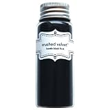 Doodlebug Crushed Velvet Flock 5-1/2 Gram Bottle, Beetle Black