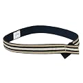 Kids Easy One-Hand Stripe Belt - Navy