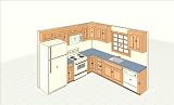 Review   / Kitchen Cabinets - Set Of Beautiful Maple, All Wood Cabinets