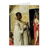 The Adoration of the Magi: detail of King.. - Greeting Card (Pack of 2) - 7x5 inch - Art247 - Standard Size - Pack Of 2