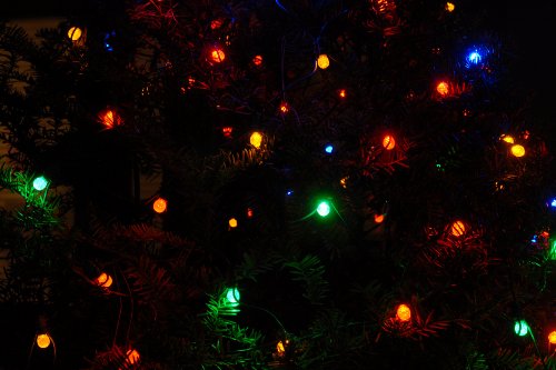 GKI Bethlehem Lighting FlexChange Indoor Outdoor 4-by-6-Foot Christmas Lighted LED Net - Multi-Color