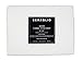 Seraglio Flannel Fitted Sheet Queen 100% Cotton 1 Fitted Sheet Only (White, Queen)
