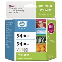 HP 94 Black Twinpack