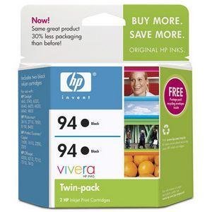 Childrens Toyshop  Office Products : HP 94 Black Twinpack
