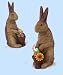 VINTAGE style EASTER BUNNY German 7.5" Rabbit Figurine NEW