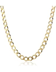 10k Yellow Gold 2.2mm Cuban Chain Necklace