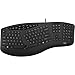 Adesso TruForm Media 160 - Ergonomic Desktop Keyboard - Cable Connectivity - USB Interface - 104 Key - English (US) - Scroll Wheel - Compatible with Windows - Home, Back, Forward, Search, Email, Sleep