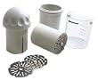 Swissmar Imports Manual Rotary Cheese Grater/Shaver with 2 Measuring Cups
