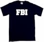 F.B.I. Kids T Shirt In 5 Colors 2T thru Youth XL