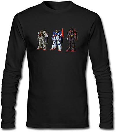 Men's Mobile Suit Gundam Wing Heero Yuy Long Sleeves T shirts