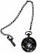 Harry Potter Black Metal Magic Pocket Watch_s-1