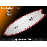 〓 DEPARTURE SURFBOARD 〓 サーフボード◆ショートボード◆EVOLUTION 7【5'4 】◆FIN付属◆