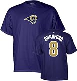 Reebok St. Louis Rams Sam Bradford Name & Number T-Shirt XX Large
