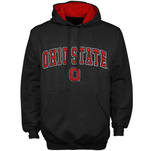 Ohio State Buckeyes Black Automatic Hoody Sweatshirt (Medium)