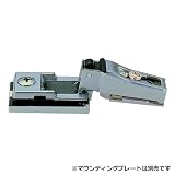 スガツネ工業 ランプ印 100シリーズ スライド丁番 G100 ガラス扉用 G100-34/9