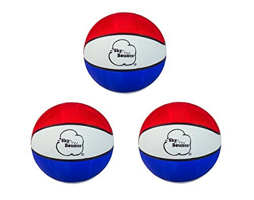 Sky Bounce Mini Size #3 USA Basketball 6" (3 Pack)
