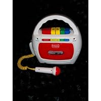 Playskool Childrens Cassette Player with Microphone Toy