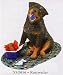 Rottweiler-Sandicast Pick of the Litter Christmas Ornaments