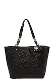 Betsey Johnson - Black Quilted Love Tote