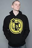 Obey The All-City Champs Hoodie in Black hood ,Sweatshirts for Men