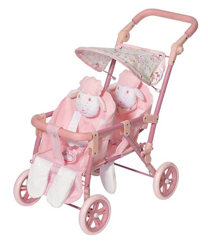 Childrens Toyshop  Toys : Zapf Creation Baby Annabell Double Buggy
