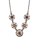  : HONEY TEMPTATION FILIGREE MEDALLIONS NECKLACE