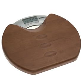 Soehnle 63669 Jardin Cherry Wood Platform Bath Scale