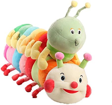 Yeartar Plush Toy Doll Caterpillar Toy Large Pillow Children Birthday Gift（Cartoon110cm）