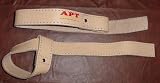 Leather Super Heavy Duty Weight Lifting Wrist Straps Powerlifting