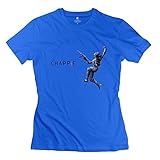 KST Women I Am Chappie T-Shirt Slim Fit Swag XL RoyalBlue