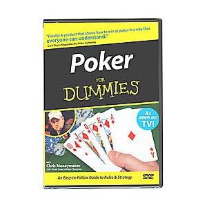 Poker for Dummies DVD with Chris Moneymaker - Casino Supplies > DVDs” /></a></p>
<p>  One of today’s most popular instructional book series, The “For Dummies” Series, is now available in DVD form. Anyone can win at <a href=