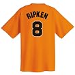 Mens Baltimore Orioles #8 Cal Ripken Jr. Cooperstown Name & Number Tshirt