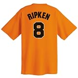 Cal Ripken Baltimore Orioles Cooperstown Name and Number Tee