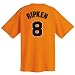 Cal Ripken Baltimore Orioles Cooperstown Name and Number T-Shirt (Small)