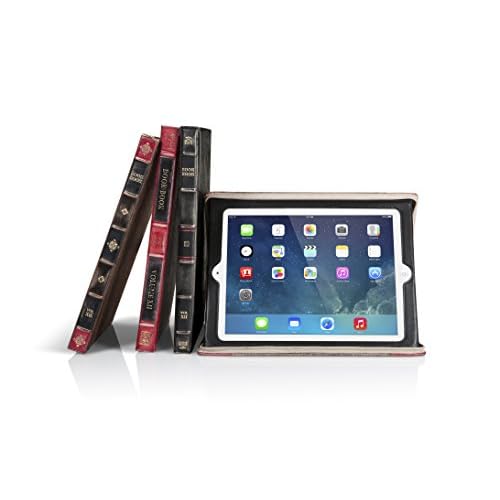 Twelve South BookBook for iPad - Vintage leather case for 2nd, 3rd, and 4th generation iPad (classic black)