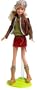 Fashion Fever Barbie -Deep Orange Short Skirt and Light Brown Jacket (2004)