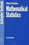 Mathematical Statistics: An Introduction (De Gruyter Textbook)