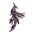 Jodie Rose 14442 - Broche de mujer de metal con 105 cristales, 8 cm