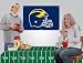Michigan Wolverines Helmet Game/Tailgate Party Kits Banner & Tablecloth NCAA College Athletics Fan Shop Sports Team Merchandise