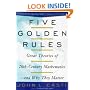 Five Golden Rules : Great Theories of 20th-Century Mathematics -and Why They Matter