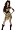 Fancy Dress Costume - Sexy Cavewoman Costume - Size - 8 / 10