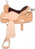 SILVER ROYAL Premium Flash Barrel Saddle