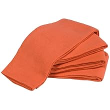 Towels by Doctor Joe Orange 16" x 25" New Surgical Huck Towel, Pack of 12