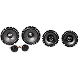 Package: Pair Alpine Sps-610c 6.5" 2 Way Pair of Component Car Speakers + Alpine Sps-610 6.5" 2 Way Pair of Coaxial Car Speakers