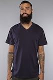 ORISUE The League V-Neck Tee in Navy,Basic T-shirts for Men