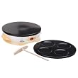 Cr�pi�re �lectrique 2 plaques - Appareil � cr�pes duo - 900W