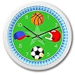 Go Team Children's Clock by Olive Kids