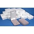12 Gray Velvet Necklace Boxes Counter Case Gift Display